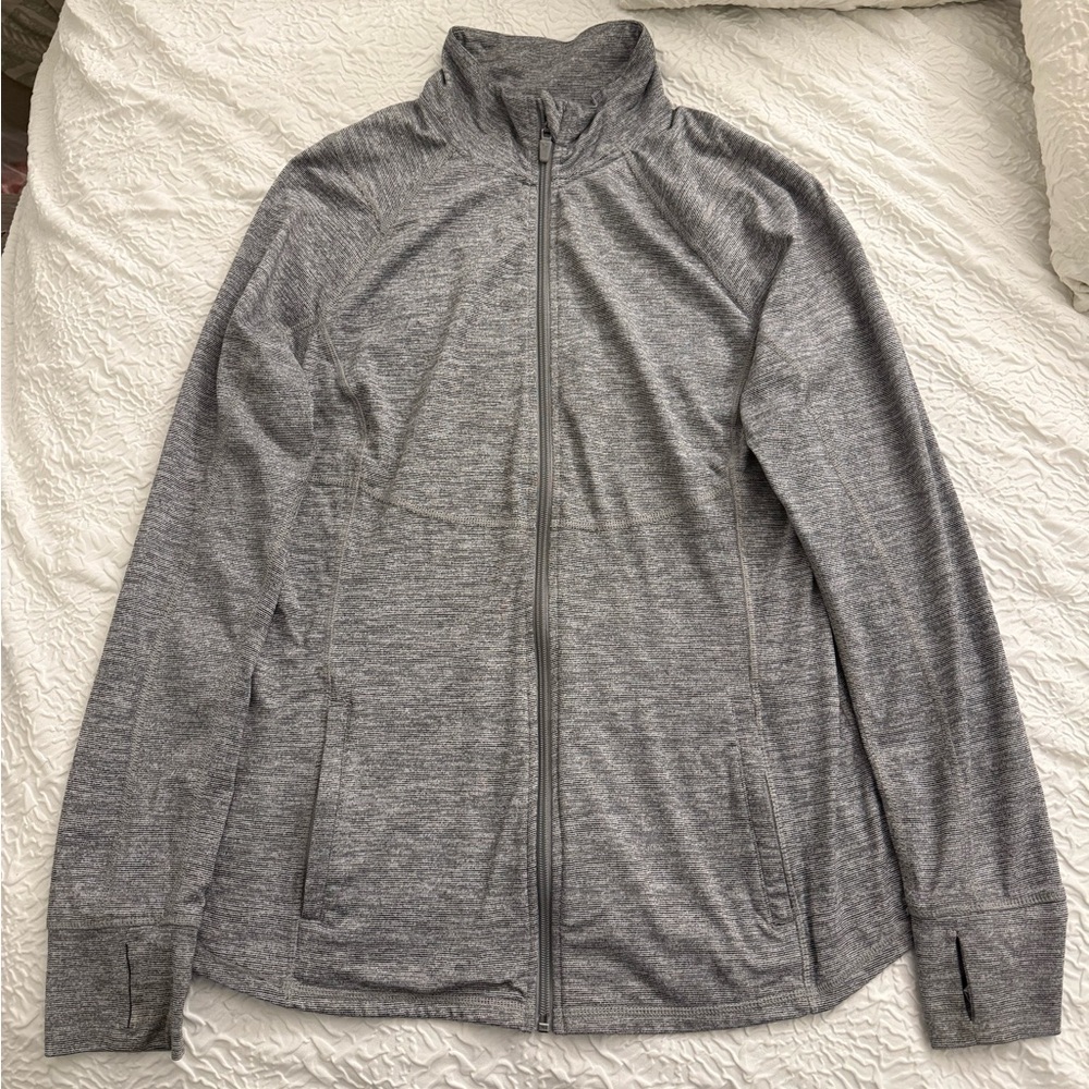 Old Navy Active Gray Zip-Up Jacket